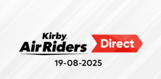 El martes, 19 de agosto, se emitirá una presentación Kirby Air Riders Direct con el director del juego, Masahiro Sakurai