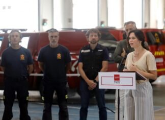 Díaz Ayuso anuncia que la Comunidad de Madrid aprobará ayudas especiales para paliar los efectos de los incendios en la región
