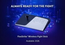 Nuevos detalles sobre el primer stick de lucha de PlayStation: el Arcade Stick Inalámbrico FlexStrike