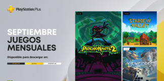 Psychonauts 2, Stardew Valley y Viewfinder son los nuevos juegos del mes de Septiembre de PlayStation®Plus