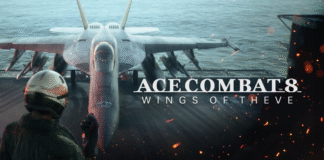 Elévate más allá en Ace Combat 8: Wings of Theve con el regreso de la legendaria franquicia de juegos de aviación y disparos de Bandai Namco