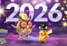 Pokémon GO celebra el evento Año Nuevo 2026