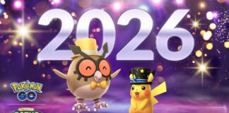 Pokémon GO celebra el evento Año Nuevo 2026