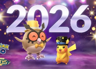 Pokémon GO celebra el evento Año Nuevo 2026