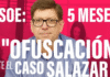 ¡Crisis Interna en el PSOE: Se Resiste a la Vía Judicial en el Caso Salazar Mientras el Malestar Feminista Explota – ¡»Cinco Meses de Silencio» que Amenazan con Hundir el Voto de las Mujeres!