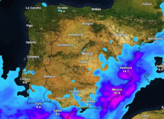 ¡Alerta Máxima por la Borrasca Emilia: Lluvias Torrenciales Amenazan con Inundaciones y Tornados – ¡Valencia y Almería en Rojo, Evita Desplazamientos!