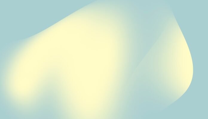 Soft yellow and blue gradient background