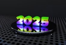 El futuro tecnológico empresarial se define en 2024: más allá de las modas hacia la transformación estratégica A black plate with the word 205 on it