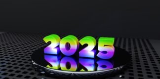 El futuro tecnológico empresarial se define en 2024: más allá de las modas hacia la transformación estratégica A black plate with the word 205 on it