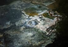 La incertidumbre geopolítica obliga a las empresas españolas a replantearse su estrategia empresarial A close up of a rock with a lot of paint on it