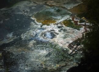 La incertidumbre geopolítica obliga a las empresas españolas a replantearse su estrategia empresarial A close up of a rock with a lot of paint on it