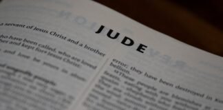 Los desafíos en la selección de jueces del TEDH: análisis de los procesos de nominación europeos The book of jude is shown open.