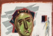 El Guernica de Picasso: Cuando el Arte Trasciende la Política y Genera Controversia Territorial Green head with abstract shapes and figures