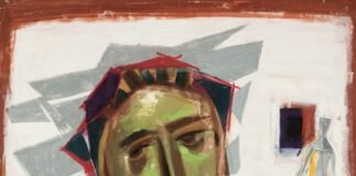 El Guernica de Picasso: Cuando el Arte Trasciende la Política y Genera Controversia Territorial Green head with abstract shapes and figures