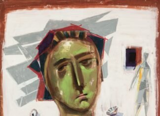 El Guernica de Picasso: Cuando el Arte Trasciende la Política y Genera Controversia Territorial Green head with abstract shapes and figures