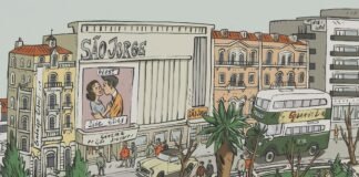 Los factores cotidianos que agravan la inflamación intestinal y cómo prevenirlos Vintage street scene with cinema and double-decker bus