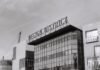 El resurgir de Isco en el Betis: cuando la calidad marca la diferencia en el momento crucial a black and white photo of a building with a sign on top