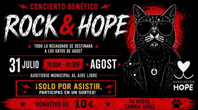 Tarde de Rock y solidaridad para ayudar a los gatos de Agost