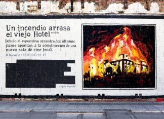 El misterioso viaje de una obra de Sorolla: cuando el arte de valor incalculable se convierte en objeto olvidado a large poster on the side of a building