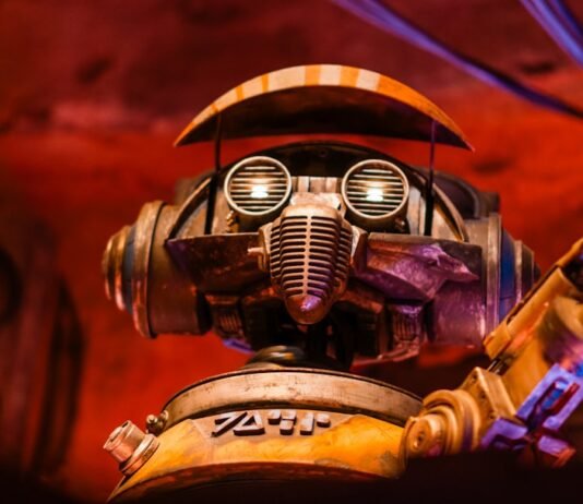 Arte en peligro: el robo de esculturas en galerías revela las vulnerabilidades del mercado artístico urbano a man in a gas mask holding a gun