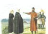 Anxo y Antañón: La historia de dos canteranos que conquistaron Europa y el ascenso en una temporada de ensueño two priests standing in front of a soldier painting