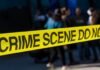 Los Rs: La célula criminal del CJNG que operaba en las sombras de Michoacán y Jalisco a group of people standing next to a yellow police line