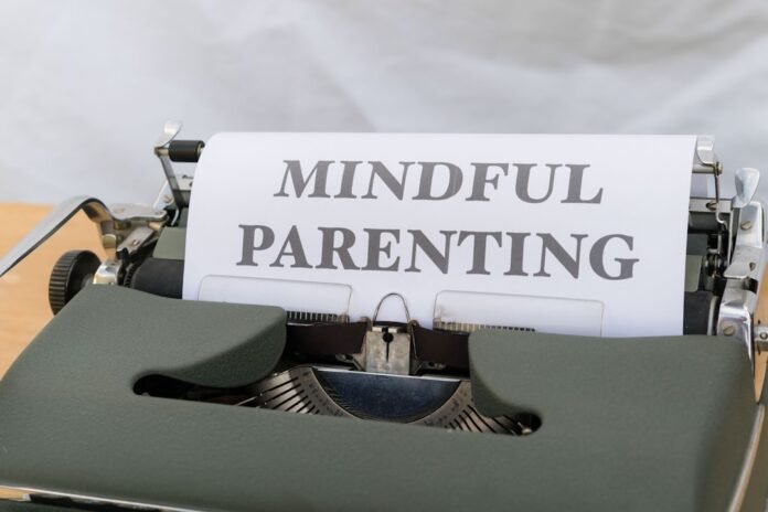 a close up of a typewriter with a sign on it
