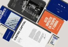 El capital nórdico conquista el ladrillo español: la gran apuesta inmobiliaria de Norges en el mercado ibérico a series of brochures designed to look like a building