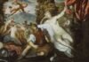 Rubens y Tiziano se dan cita en la Galería de las Colecciones Reales: el poder imperial retratado por dos maestros del Renacimiento Nude woman reclining with man in forest