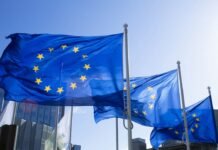 La industria de defensa europea ante su mayor desafío: unificar criterios para competir con las potencias mundiales blue and yellow flag on pole