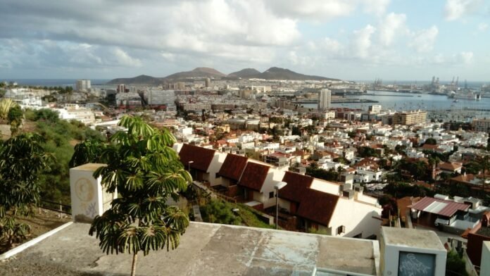 a view of a city and a body of water