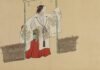 Las voces de Hiroshima en el siglo XXI: Por qué el testimonio de los hibakusha es más urgente que nunca Woman in traditional japanese attire with bamboo structures