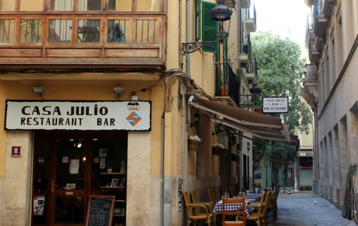 image_1792771232838 brown wooden chairs and tables outside store during daytime
